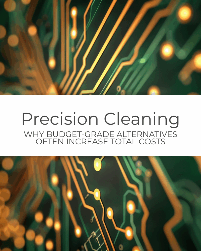 Reduce the total cost of ownership by starting with the higher quality fluid.