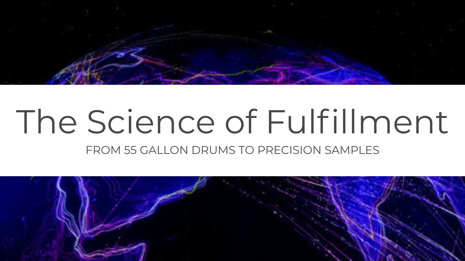 The precise science of fulfillment