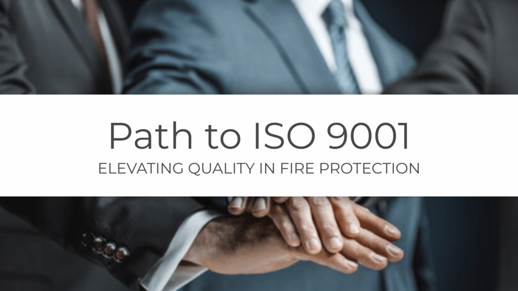 The path to ISO certification