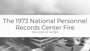 1972 National Records Fire